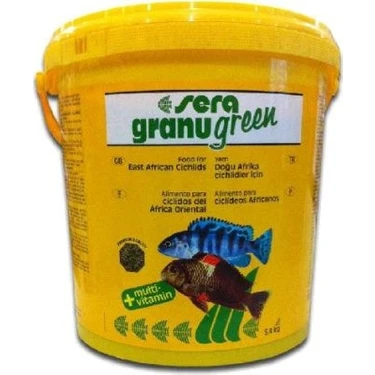 Sera Granugreen 500Gr (Açık) Bitkisel Balık