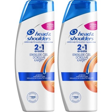 Ananiver küçük derece  Head & Shoulders 2'si 1 Arada Şampuan Erkeklere Özel Saç Fiyatı