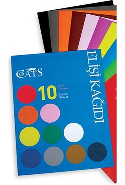 Cats Elişi Kağıdı Mavi 100'lü