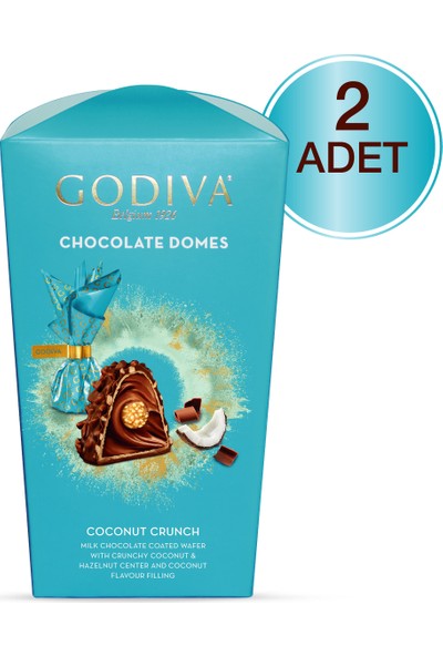 Godiva Domes Hindistan Cevizli Çikolata 130 gr