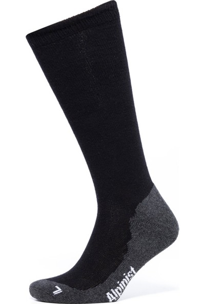 Alpinist Skı Socks Çorap Siyah