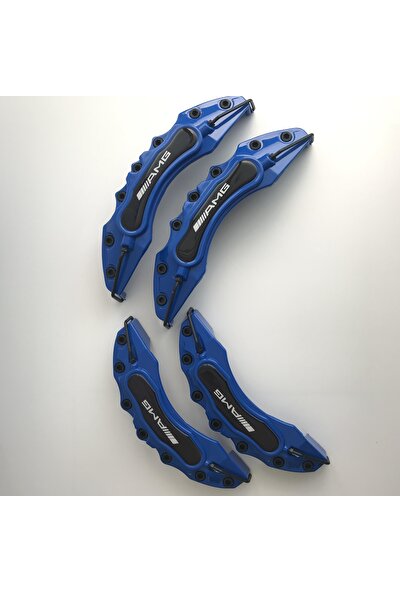 Newdizayn Kaliper Kapağı 4'lü Set Takım AMG Mavi Renk