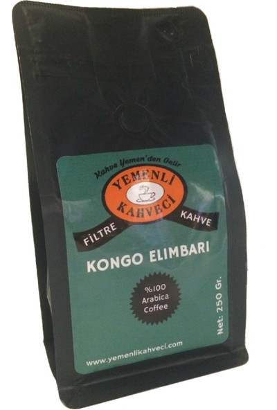 Yemenli Kahveci Elimbari A Kongo Filtre Kahve 250 gr