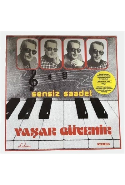 Yaşar Güvenir: Sensiz Saadet / Special Edition Numaralı 1.Baskı (Plak)