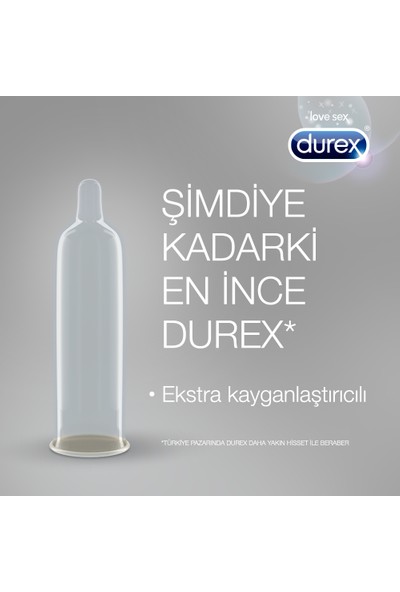 Durex Yok Ötesi Ultra Kaygan Prezervatif 10'lu