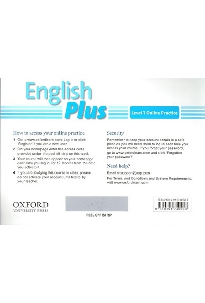 English Plus Workbook 1 With Multirom