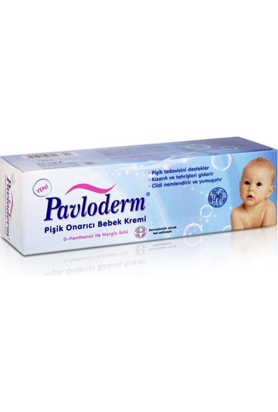 Pavloderm Pişik Onarıcı Bebek Kremi 130 ml (Depanthenol ve Nergis Özlü )