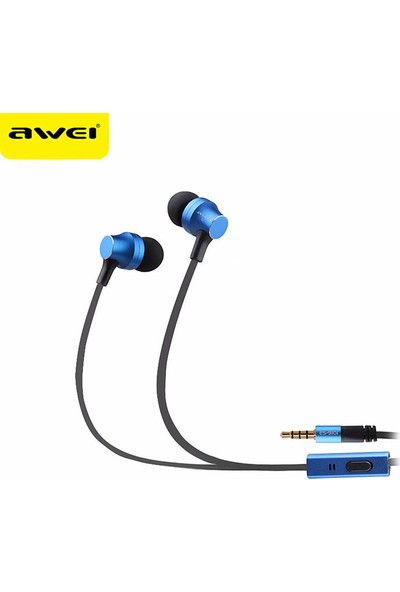 Awei Mikrofonlu Kulaklık ES910İ - Mavi