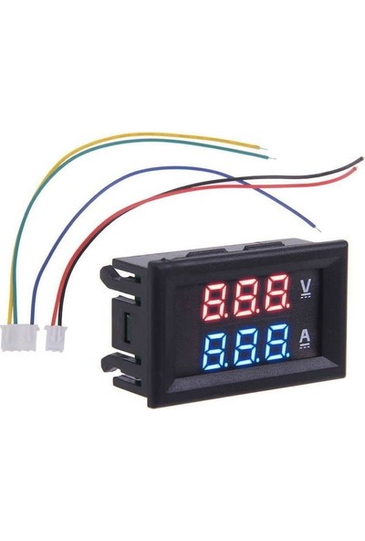 Komponentci Dijital Voltmetre Dijital Ampermetre Dc 0-100V 10A