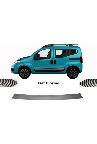 Arabamsekil Fiat Fiorino Krom Arka Tampon Eşiği 2007-