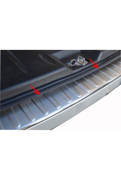 Arabamsekil Ford Custom Krom Arka Tampon Eşiği 2012-