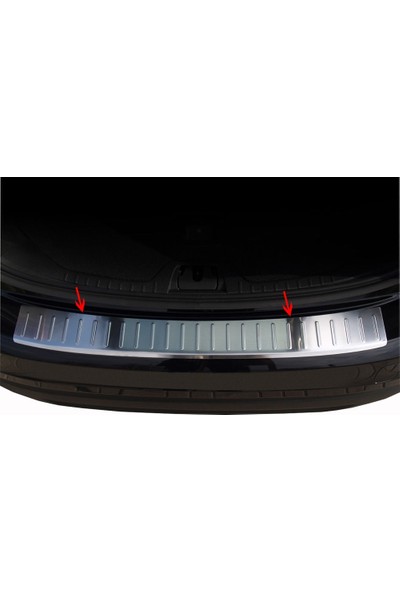 Arabamsekil Volvo V60 Krom Arka Tampon Eşiği 2010-