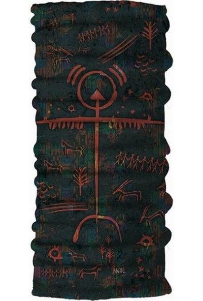 Narr Bandana Tengri Colored Çok Fonksiyonlu