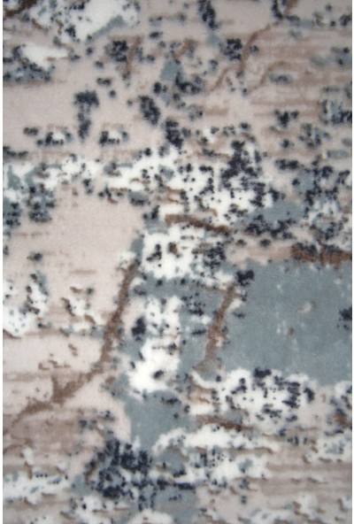 Diji Dekor Ege Mavi Kesme Halı Battaniye Yüzey Kaymaz Yıkanabilir Antibakteriyel Antistatik 80 x 50 cm
