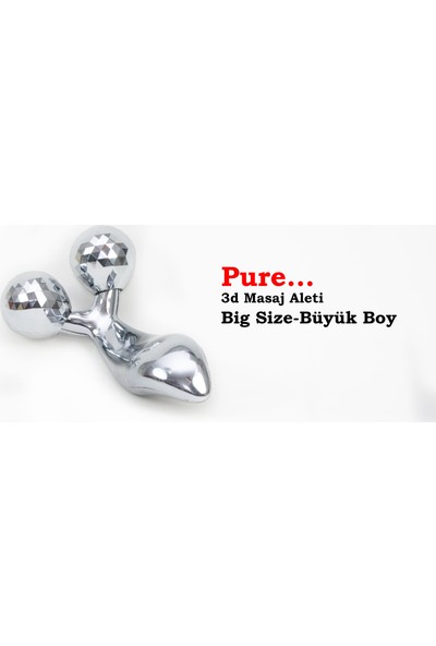Pure 3D Büyük Boy Vücut Masaj Aleti