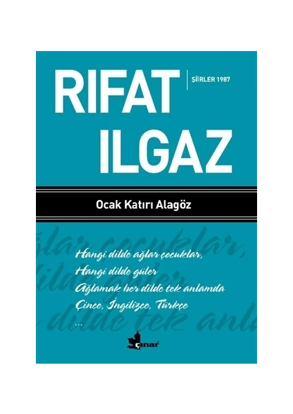 Ocak Katırı Alagöz Şiirler 1987 - Rıfat Ilgaz