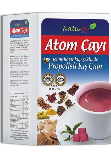 Propolisli Atom Çayı 150 gr