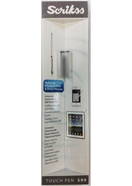 Tükenmez Kalem Touch Pen Titanium