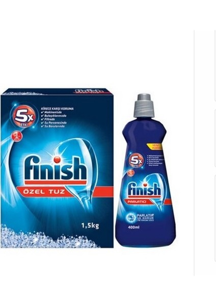 Parlatıcı 250 Ml+ Finish Tuz 1.5 kg