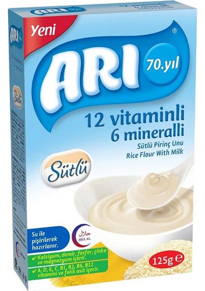 Ari Mama Sütlü Pirinç Unu 125gr