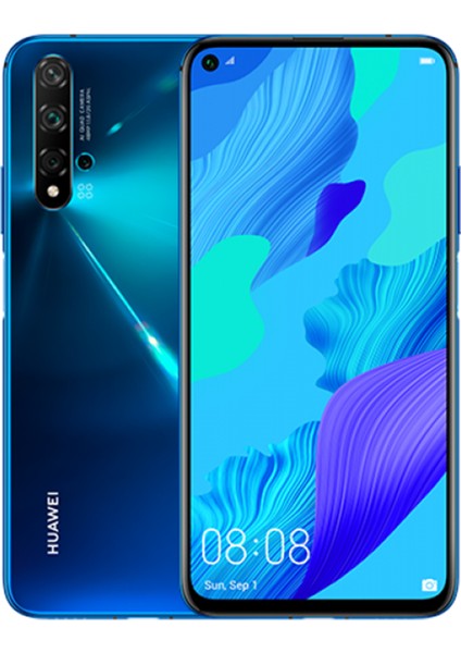 Nova 5T 128 GB (Huawei Türkiye Garantili) Mavi