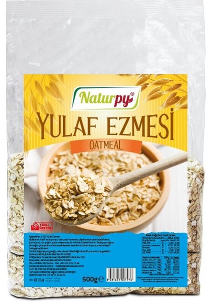 Yulaf Ezmesi 500 gr