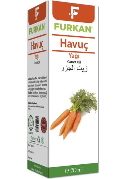 Havuç Yağı 20 ml