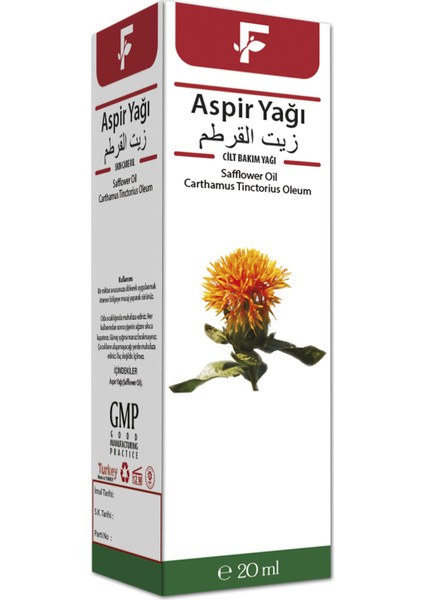 Aspir Çiçeği Yağı 20 ml