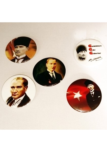 Seri 1 Atatürk Rozetleri 20'li
