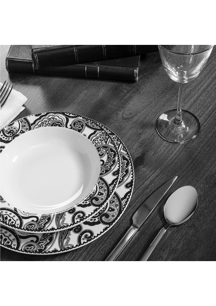 Jade 6 Kişilik 24 Parça Stoneware Yemek Takımı