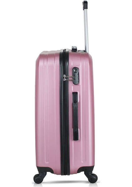 Ruby Abs 4'lü Travel Valiz Seti Rose Gold