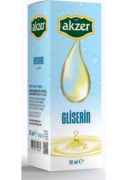 Gliserin Yağı 50Cc