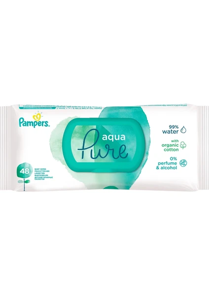 Pampers Islak Havlu Aqua Pure 18'li 864 Yaprak