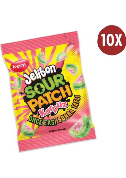 Sour Patch Karpuz 160  gr 10'lu Paket