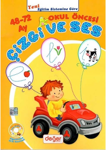 Okul Öncesi Çizgi ve Ses Kitabı +Vcd (48-66 Ay )