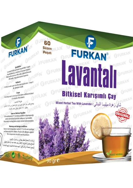 Lavantalı Karışım Çay 60'lı