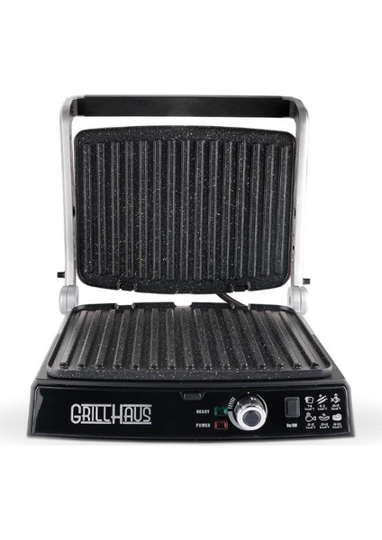 Grill Haus Rose Gold 2000 W Granit Tost Makinesi