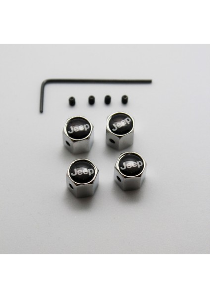 Jeep Sibop Kapağı Alyanlı Model Gümüş Renk Çalınmaya Karşı Güvenli