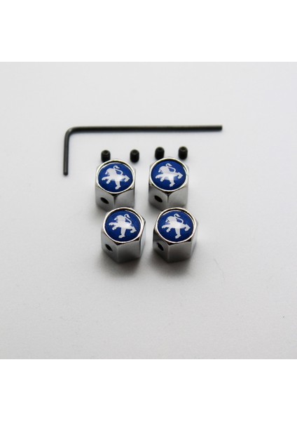 Peugeot Sibop Kapağı Alyanlı Model Gümüş Renk Çalınmaya Karşı Güvenli