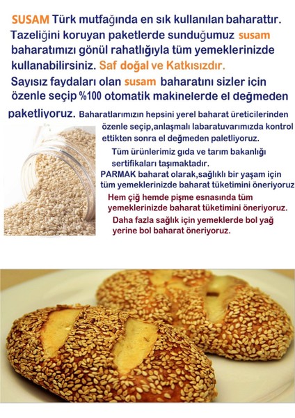 Susam Beyaz 500 gr fiyatları
