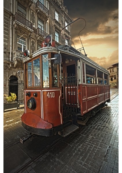 Taksim Tünel Tramvay Fotoğraf Kanvas Tablo fiyatları
