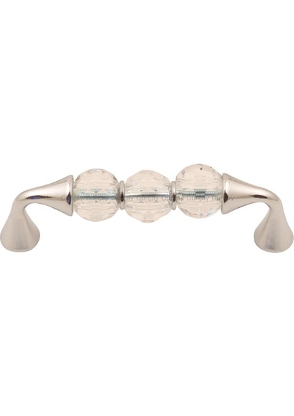 Iris Kristal Kulp Krom 96 mm 2'li