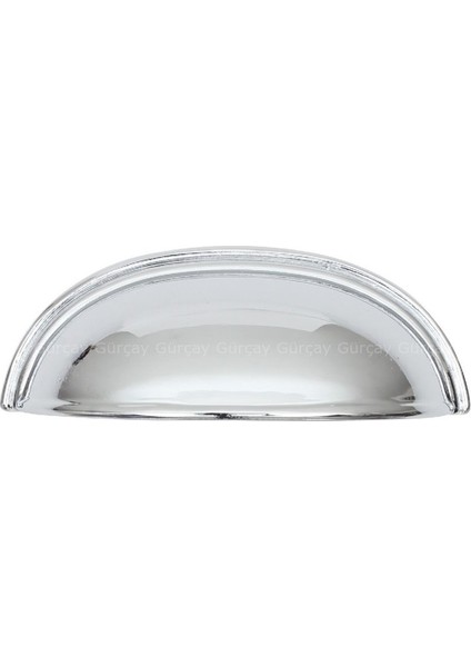 Lüks Çanak Kulp Krom 64 mm 2'li