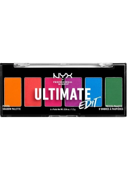 Nyx Göz Farı Paleti - Ultimate Edit Petite Shadow Palette Brights