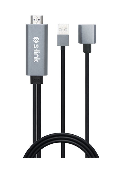 SL-IPH25 HDMI To Usb-F 2m Mobil Telefon Uyumlu Görüntü Aktarıcı Kablo