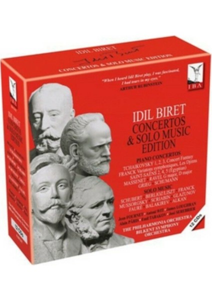 Idil Biret Concertos & Solo Music Edition - CD