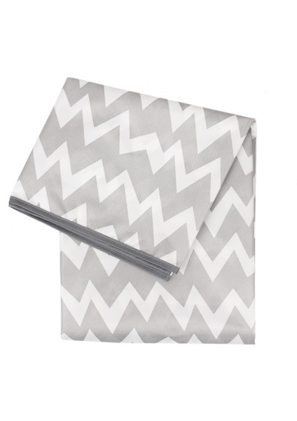 Splat Mat - Çok Amaçlı Örtü - Gray Chevron
