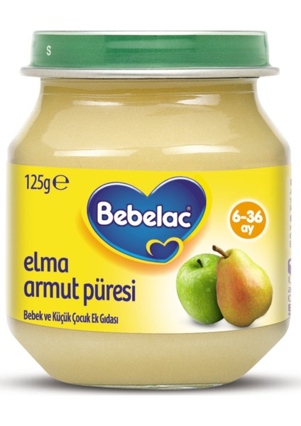 Elma Armut Püresi 125 g