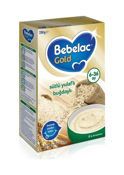 Gold Sütlü Yulaflı Buğdaylı Mama 250 g