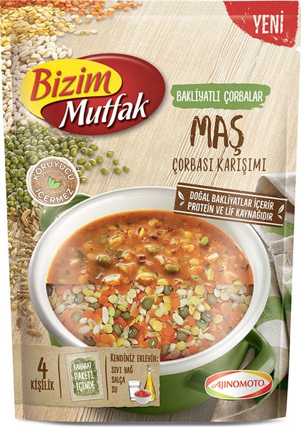Mutfak Bakliyatlı Maş Çorbası 132,5 g